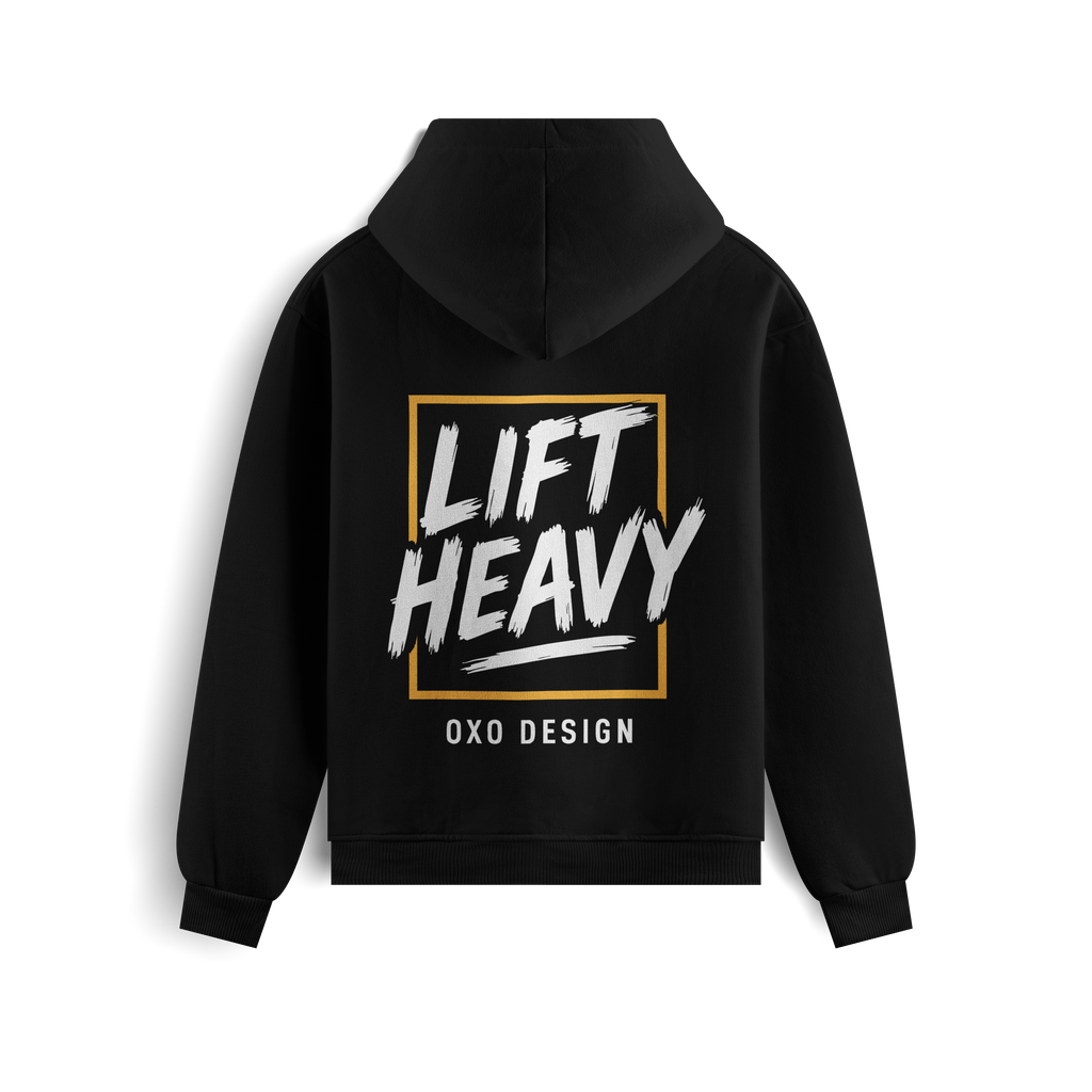 SUDADERA  LIFT HEAVY - NEGRA