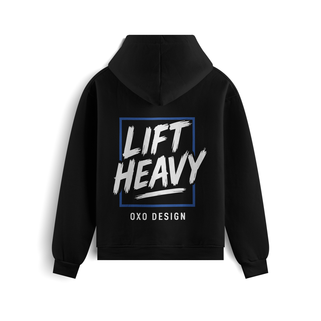 SUDADERA  LIFT HEAVY - NEGRA