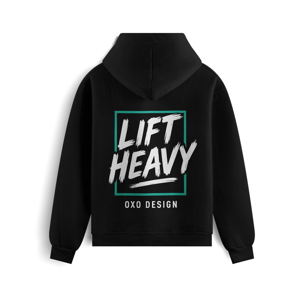 SUDADERA  LIFT HEAVY - NEGRA