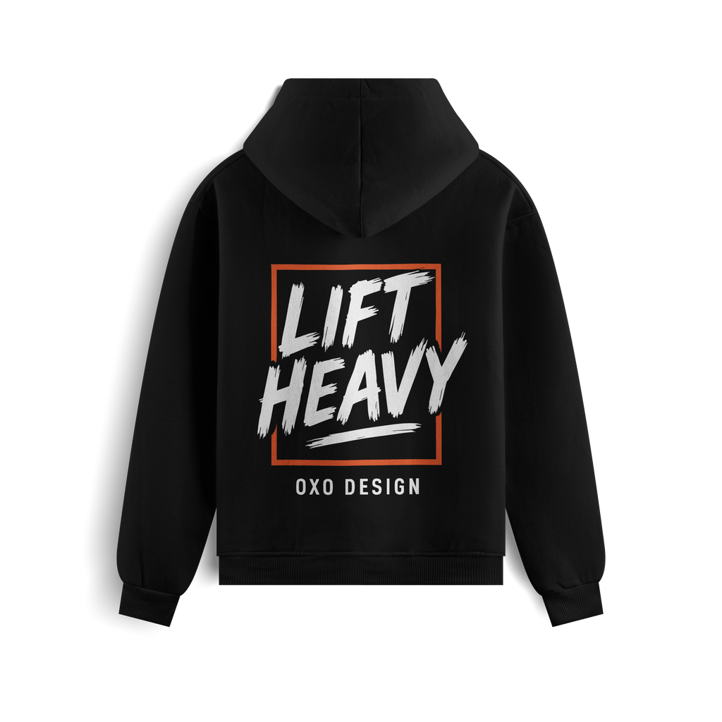 SUDADERA  LIFT HEAVY - NEGRA
