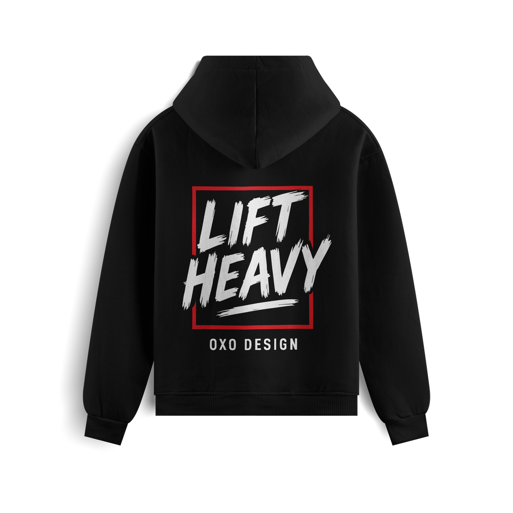 SUDADERA  LIFT HEAVY - NEGRA