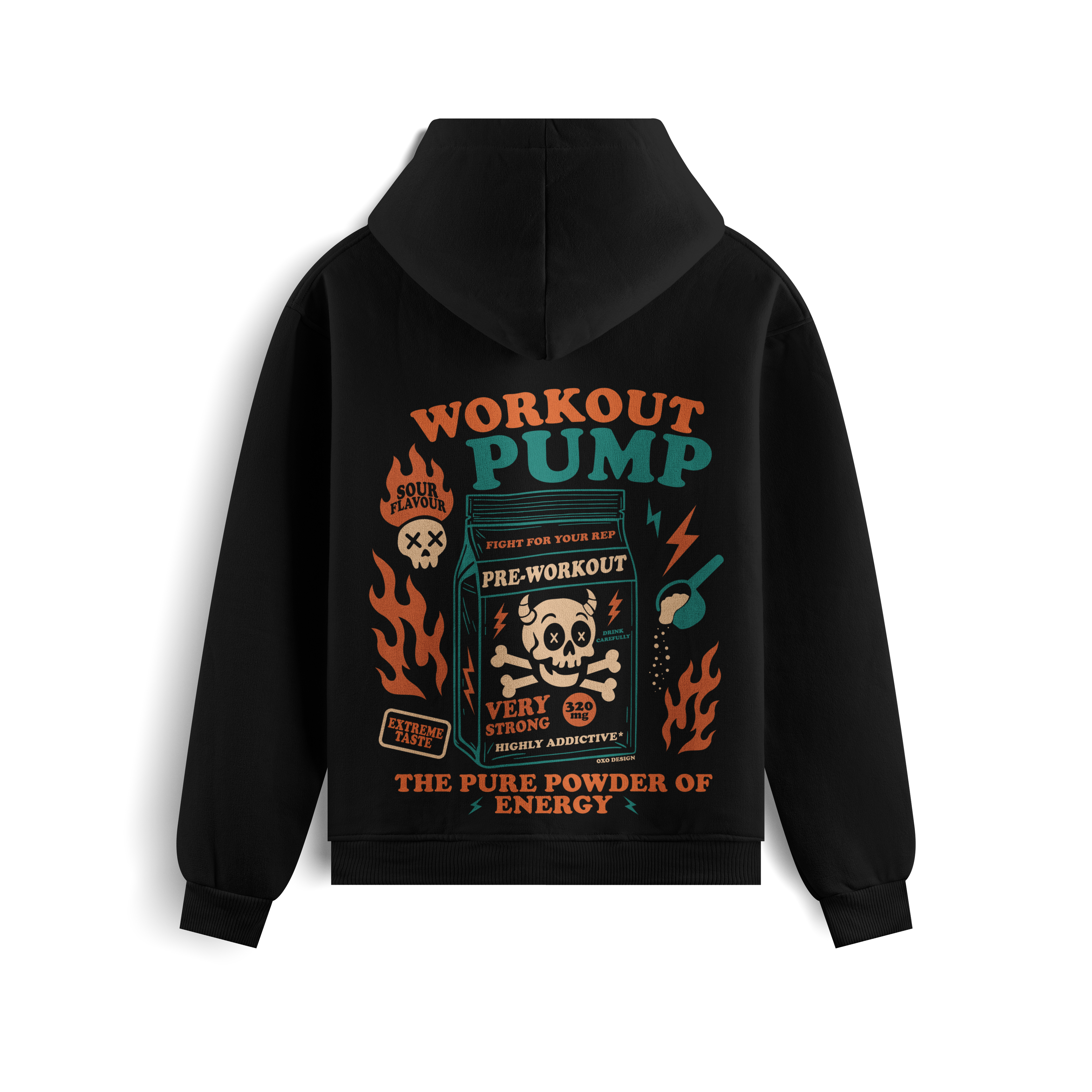 SUDADERA "PRE-WORKOUT PUMP"