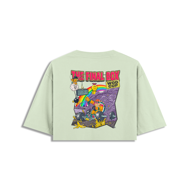CROP TOP OVERSIZE CORTADO THE FINAL BOX OXO DESIGN