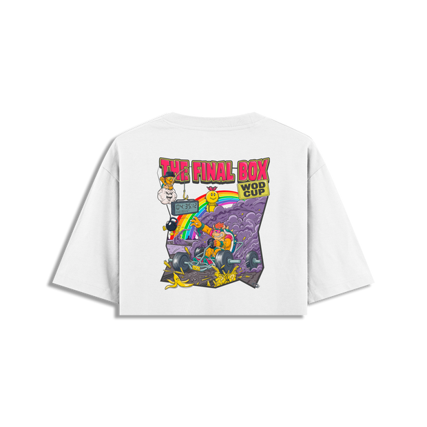 CROP TOP OVERSIZE CORTADO THE FINAL BOX OXO DESIGN