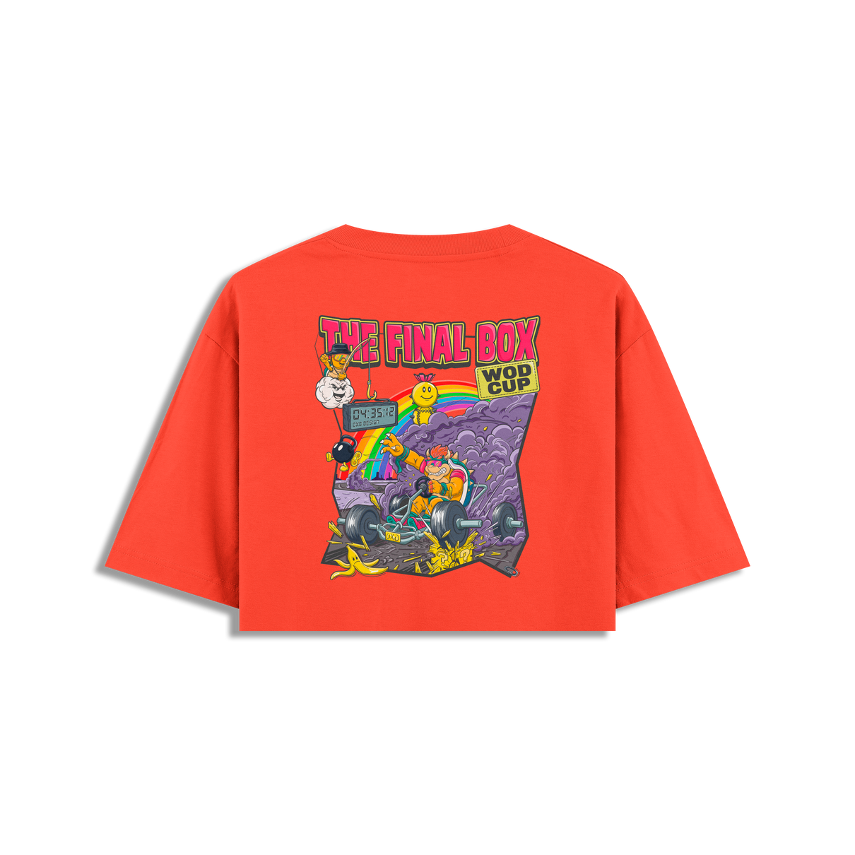 CROP TOP OVERSIZE CORTADO THE FINAL BOX