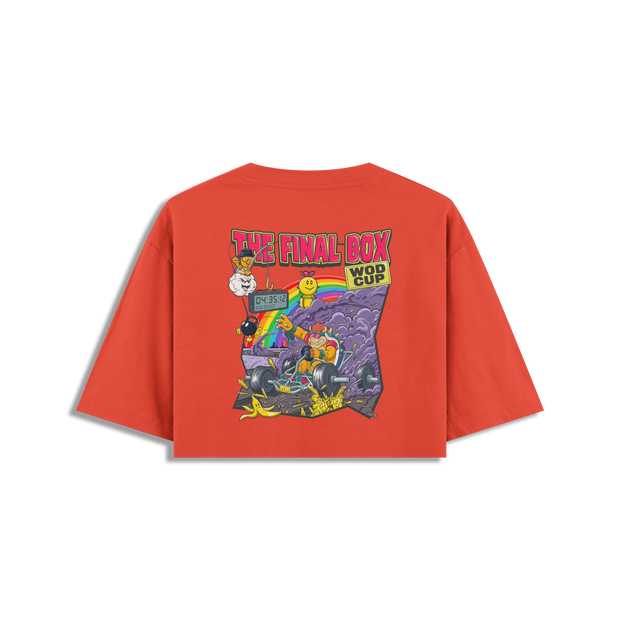 CROP TOP OVERSIZE CORTADO THE FINAL BOX OXO DESIGN