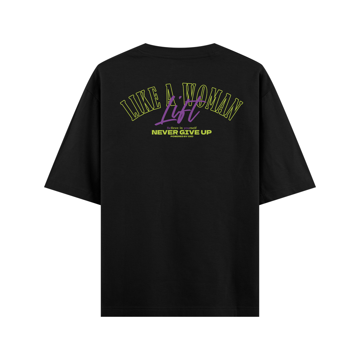 CAMISETA LIKE A WOMAN OXO DESIGN