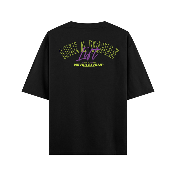 CAMISETA LIKE A WOMAN OXO DESIGN