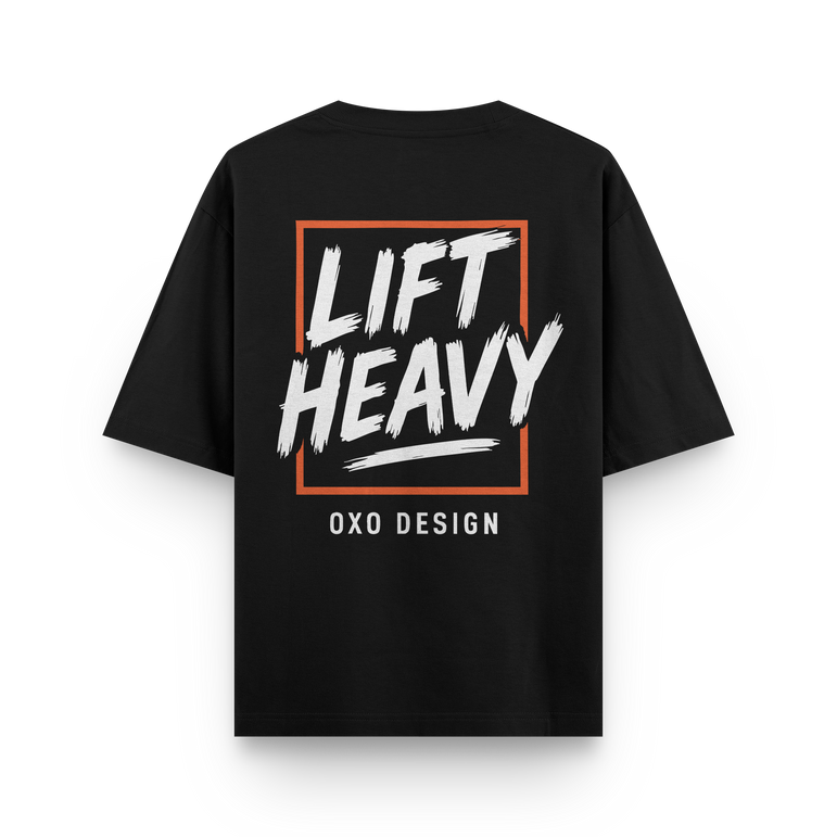 CAMISETA LIFT HEAVY - NEGRA