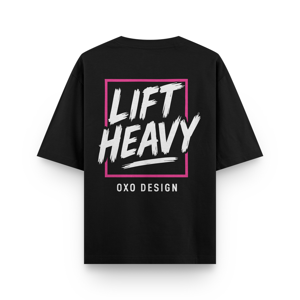 CAMISETA LIFT HEAVY - NEGRA