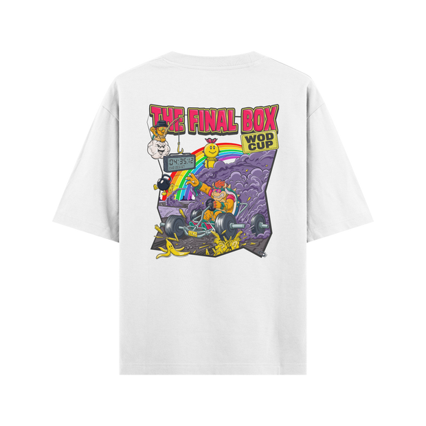 CAMISETA OVERSIZE THE FINAL BOX OXO DESIGN