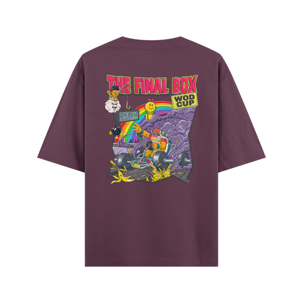 CAMISETA OVERSIZE THE FINAL BOX OXO DESIGN