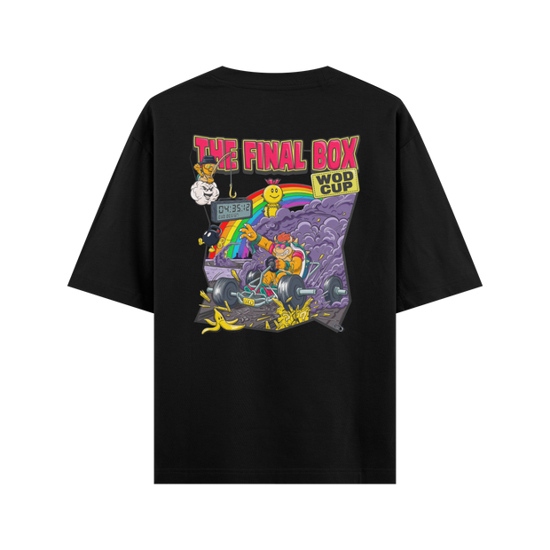 CAMISETA OVERSIZE THE FINAL BOX OXO DESIGN