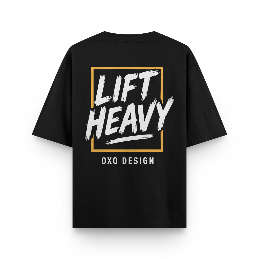 CAMISETA LIFT HEAVY - NEGRA