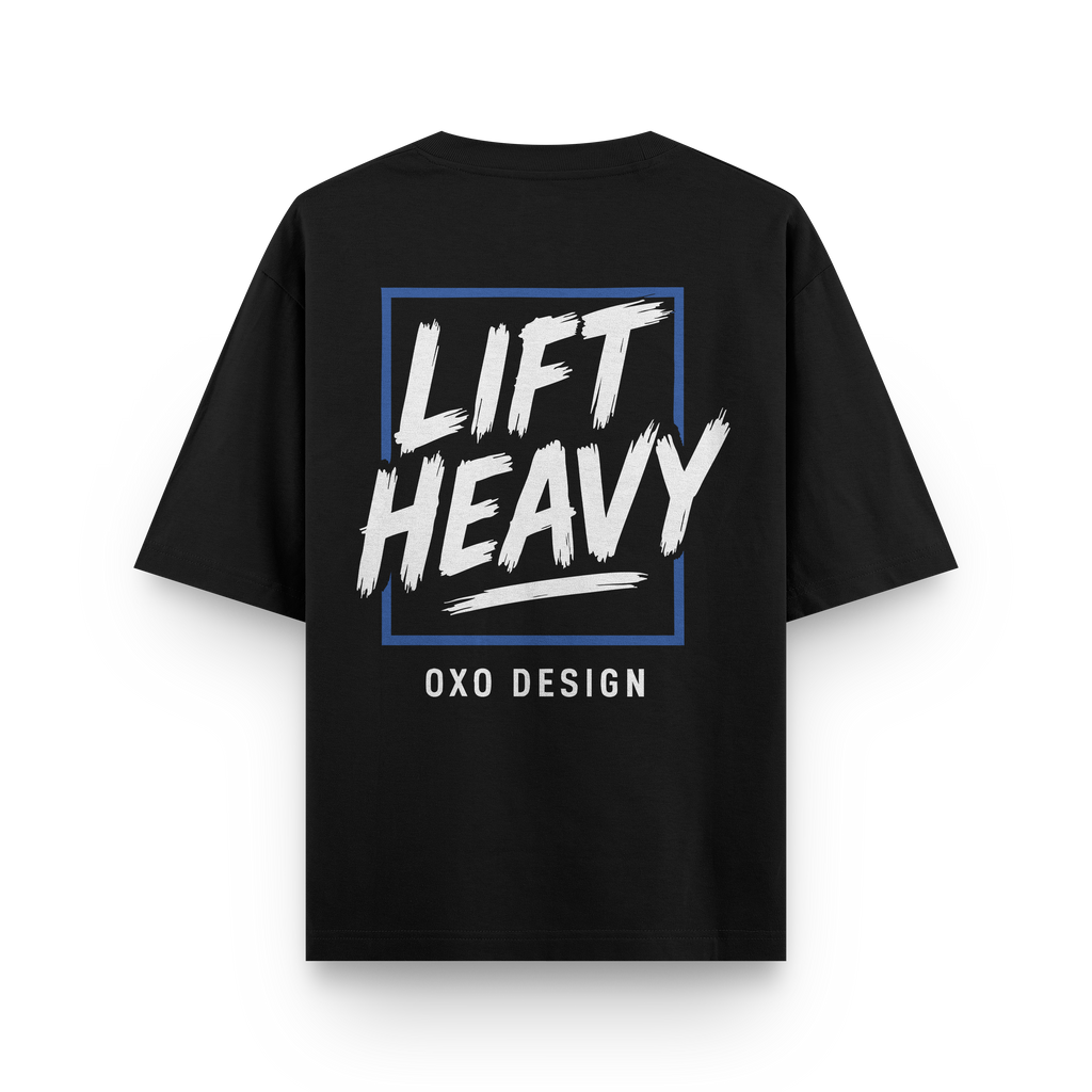 CAMISETA LIFT HEAVY - NEGRA