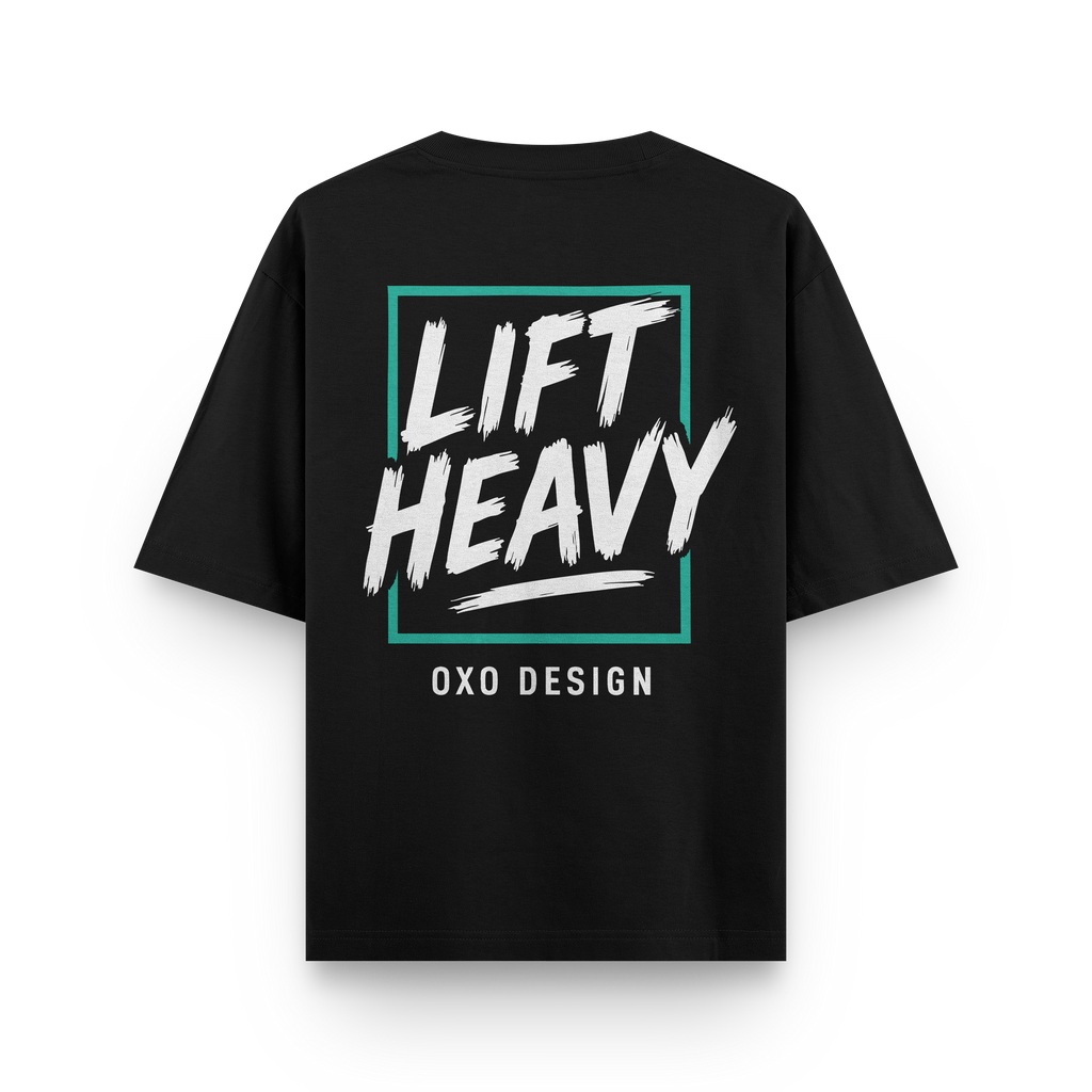 CAMISETA LIFT HEAVY - NEGRA