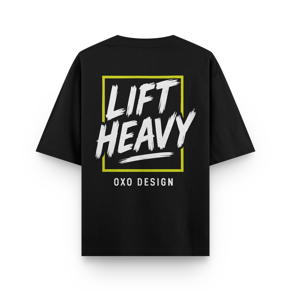 CAMISETA LIFT HEAVY - NEGRA