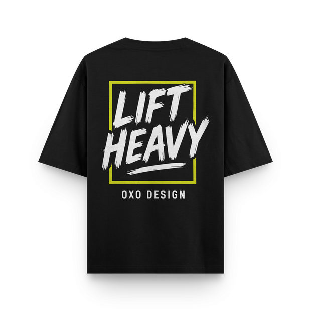 CAMISETA LIFT HEAVY - NEGRA