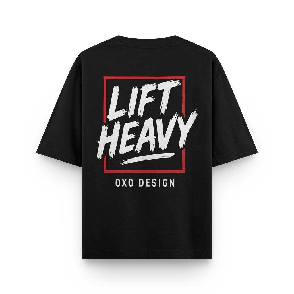CAMISETA LIFT HEAVY - NEGRA