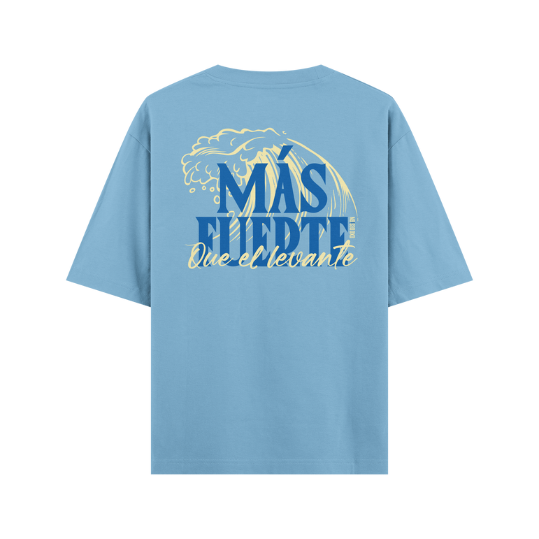 CAMISETA OVERSIZE MÁS FUERTE QUE EL LEVANTE