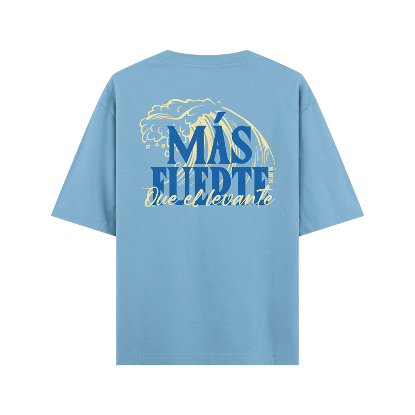 CAMISETA OVERSIZE MÁS FUERTE QUE EL LEVANTE