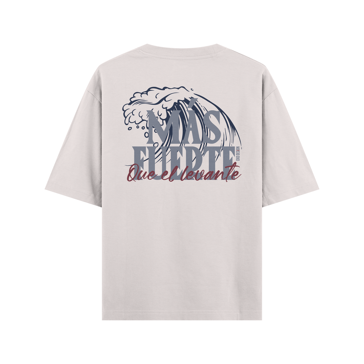 CAMISETA OVERSIZE MÁS FUERTE QUE EL LEVANTE
