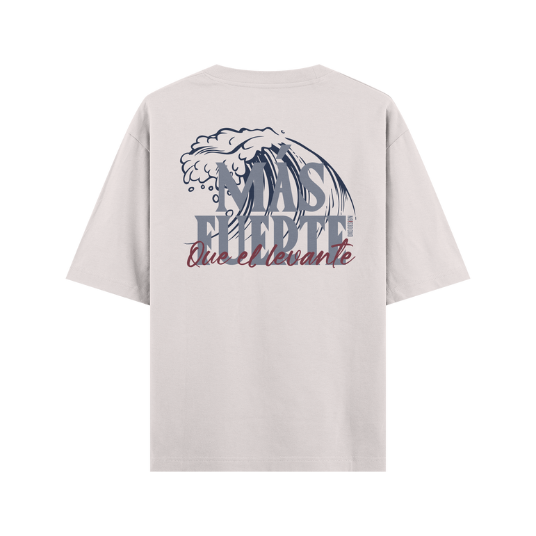 CAMISETA OVERSIZE MÁS FUERTE QUE EL LEVANTE