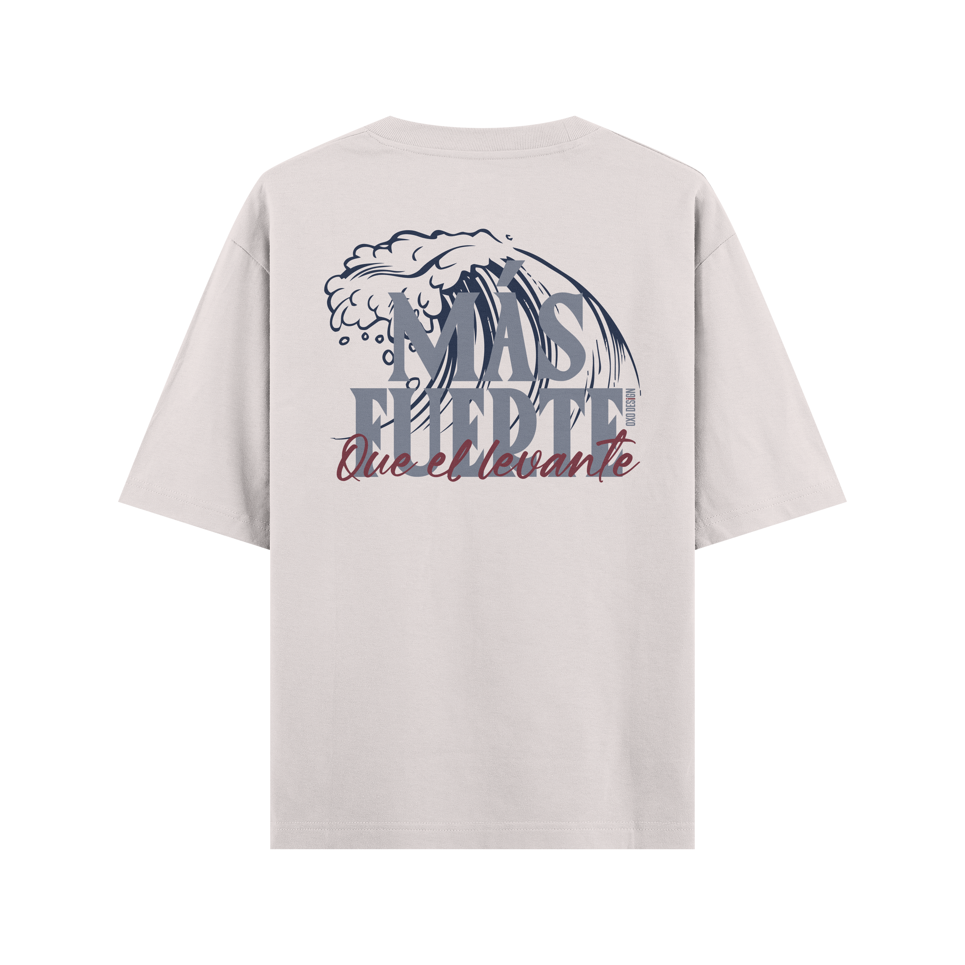 CAMISETA OVERSIZE MÁS FUERTE QUE EL LEVANTE