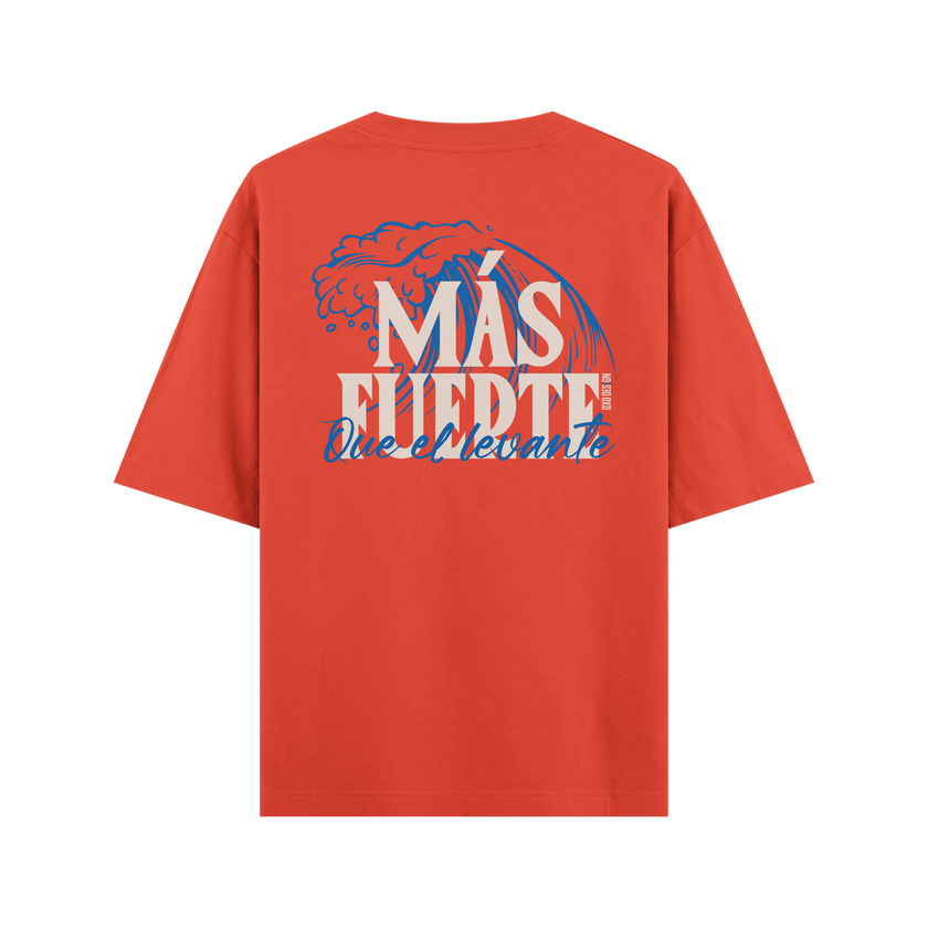 CAMISETA OVERSIZE MÁS FUERTE QUE EL LEVANTE