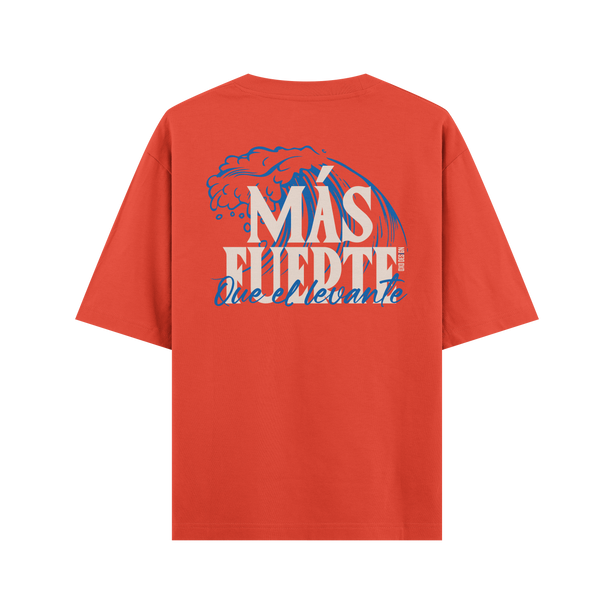 CAMISETA OVERSIZE MÁS FUERTE QUE EL LEVANTE