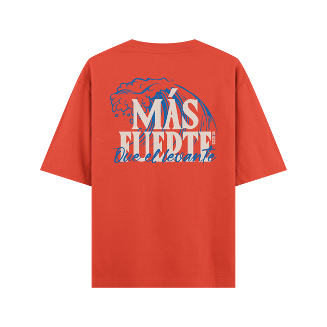 CAMISETA OVERSIZE MÁS FUERTE QUE EL LEVANTE