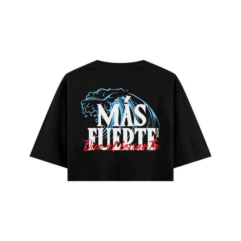 CROP TOP OVERSIZE MÁS FUERTE QUE EL LEVANTE