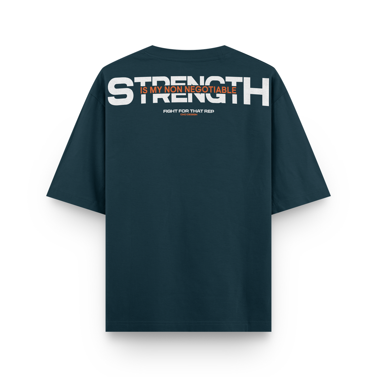 CAMISETA STRENGTH NON-NEGOTIABLE OXO DESIGN