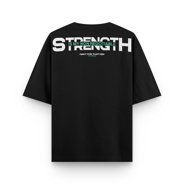 CAMISETA STRENGTH NON-NEGOTIABLE OXO DESIGN