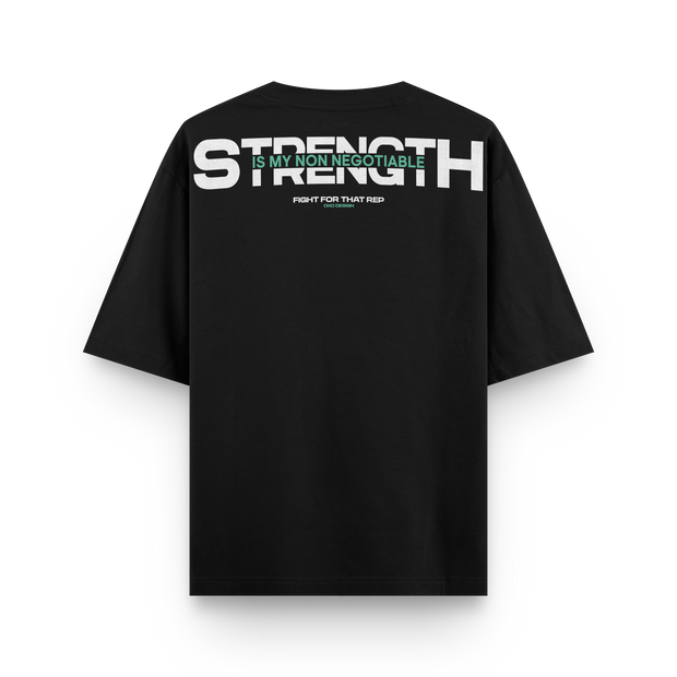 CAMISETA STRENGTH NON-NEGOTIABLE OXO DESIGN
