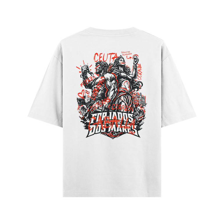 CAMISETA ´FORJADOS ENTRE DOS MARES´- CEUTA EDITION GRAFFITI
