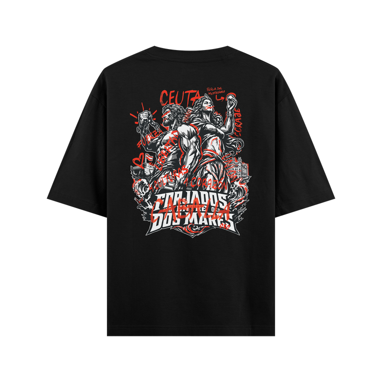 CAMISETA ´FORJADOS ENTRE DOS MARES´- CEUTA EDITION GRAFFITI