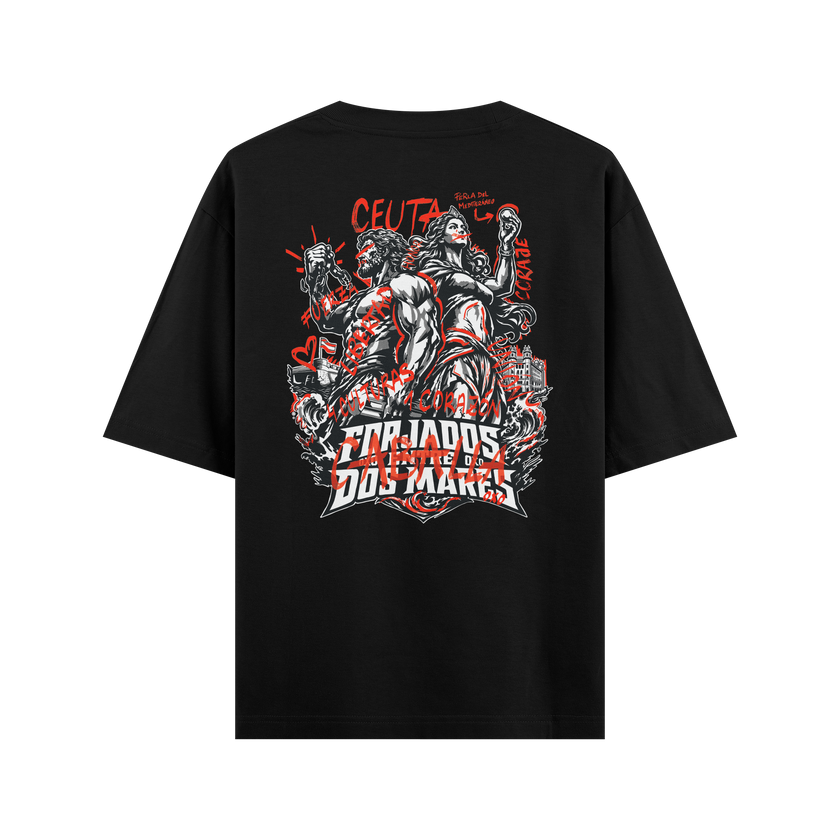 CAMISETA ´FORJADOS ENTRE DOS MARES´- CEUTA EDITION GRAFFITI