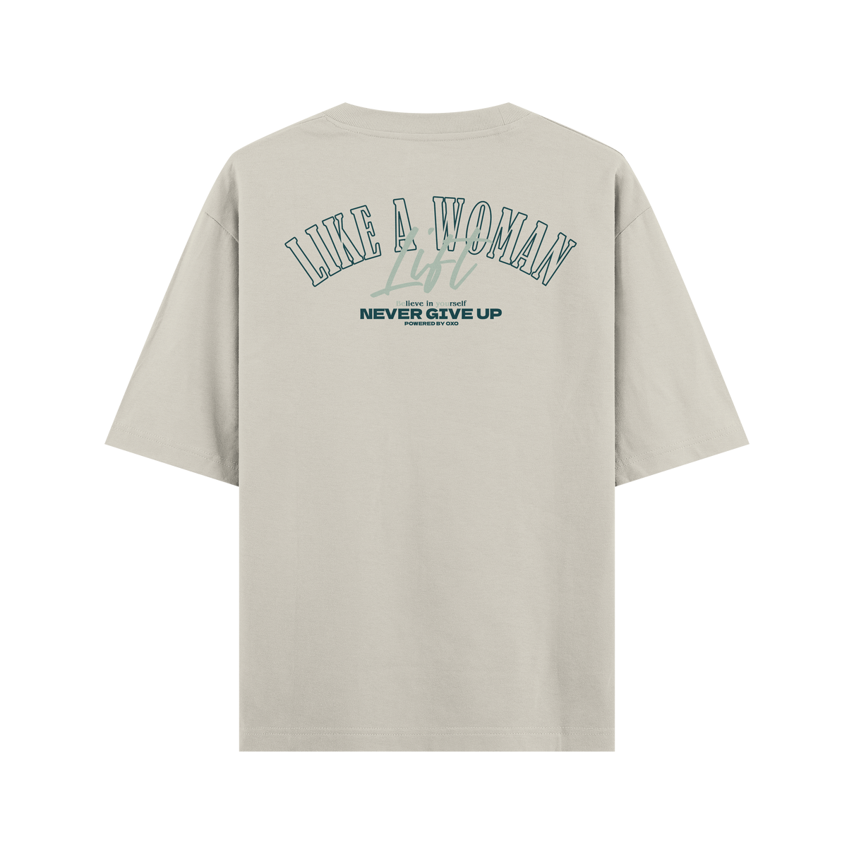 CAMISETA LIKE A WOMAN OXO DESIGN