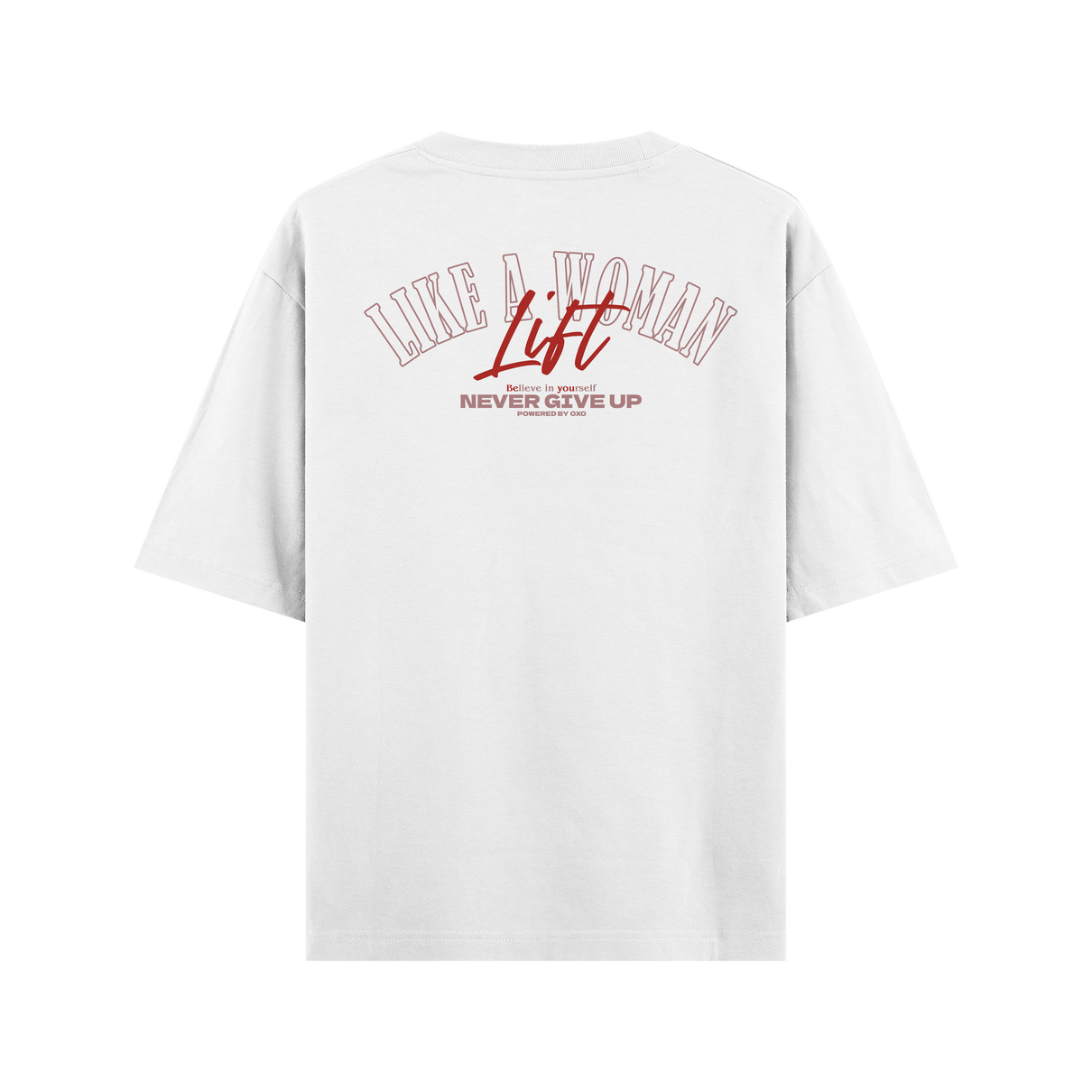 CAMISETA LIKE A WOMAN OXO DESIGN