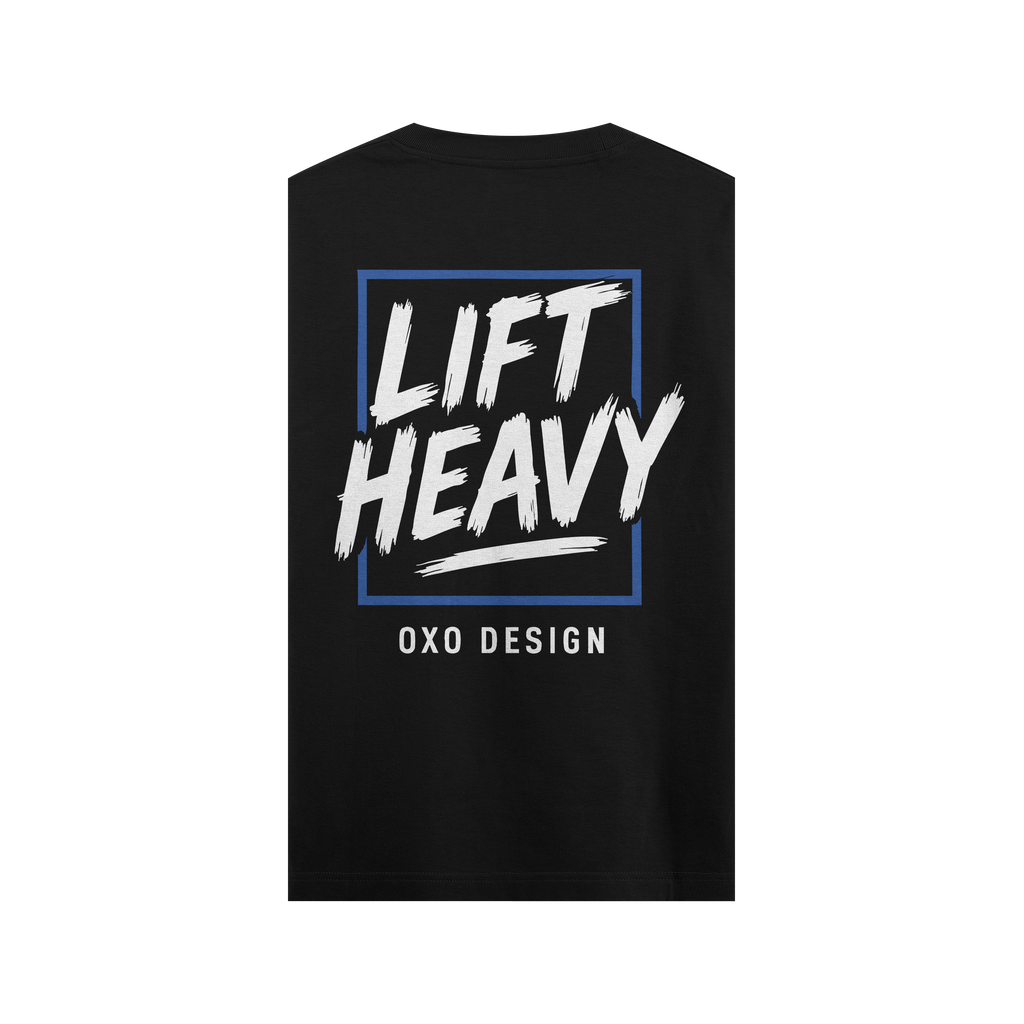 CAMISETA LIFT HEAVY - NEGRA SIN MANGAS
