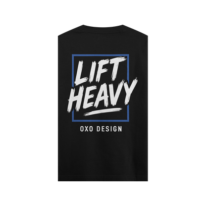 CAMISETA LIFT HEAVY - NEGRA SIN MANGAS