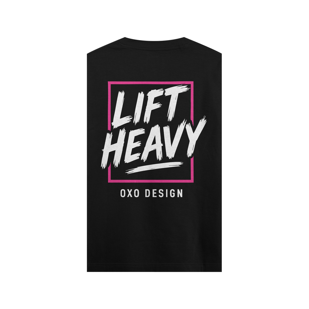 CAMISETA LIFT HEAVY - NEGRA SIN MANGAS
