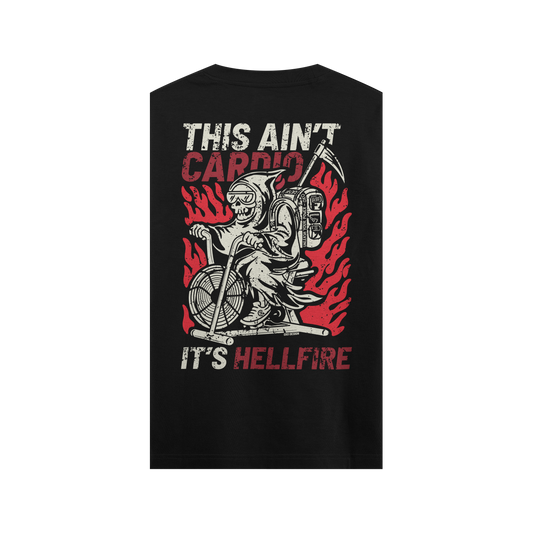 CAMISETA THIS IS HELLFIRE- SIN MANGAS