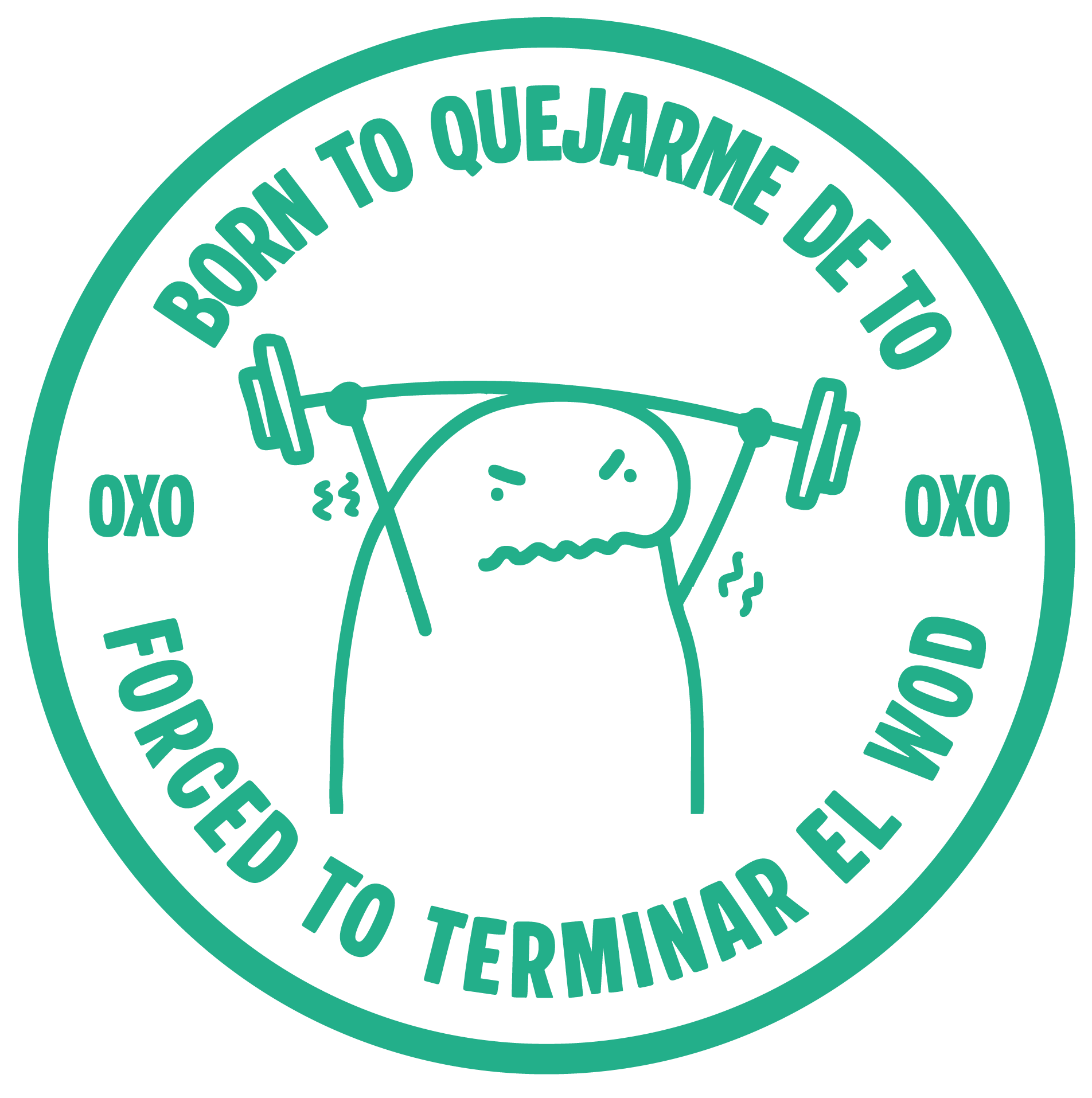 PARCHE 3D - BORN TO QUEJARME DE TÓ