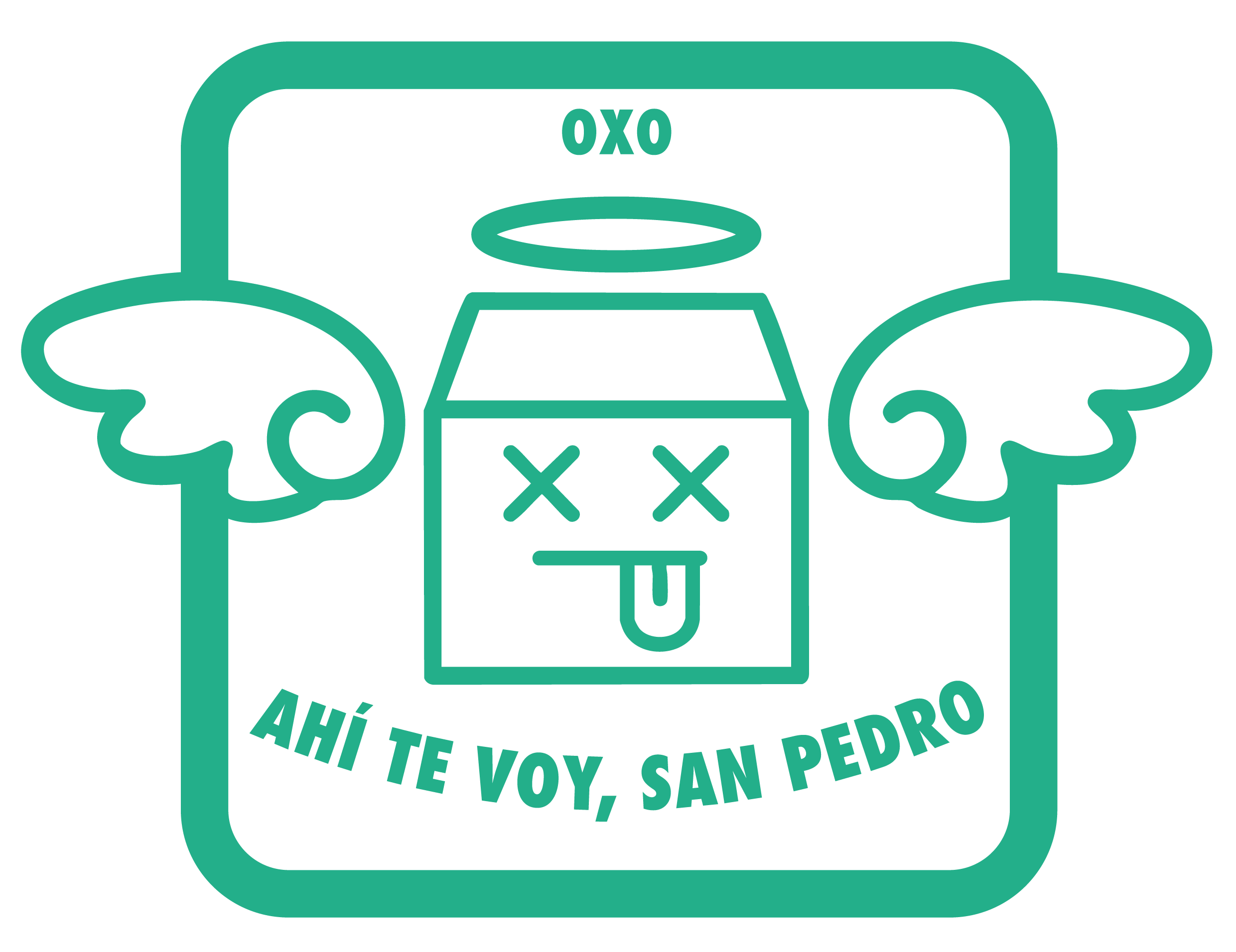 PARCHE 3D - AHÍ TE VOY