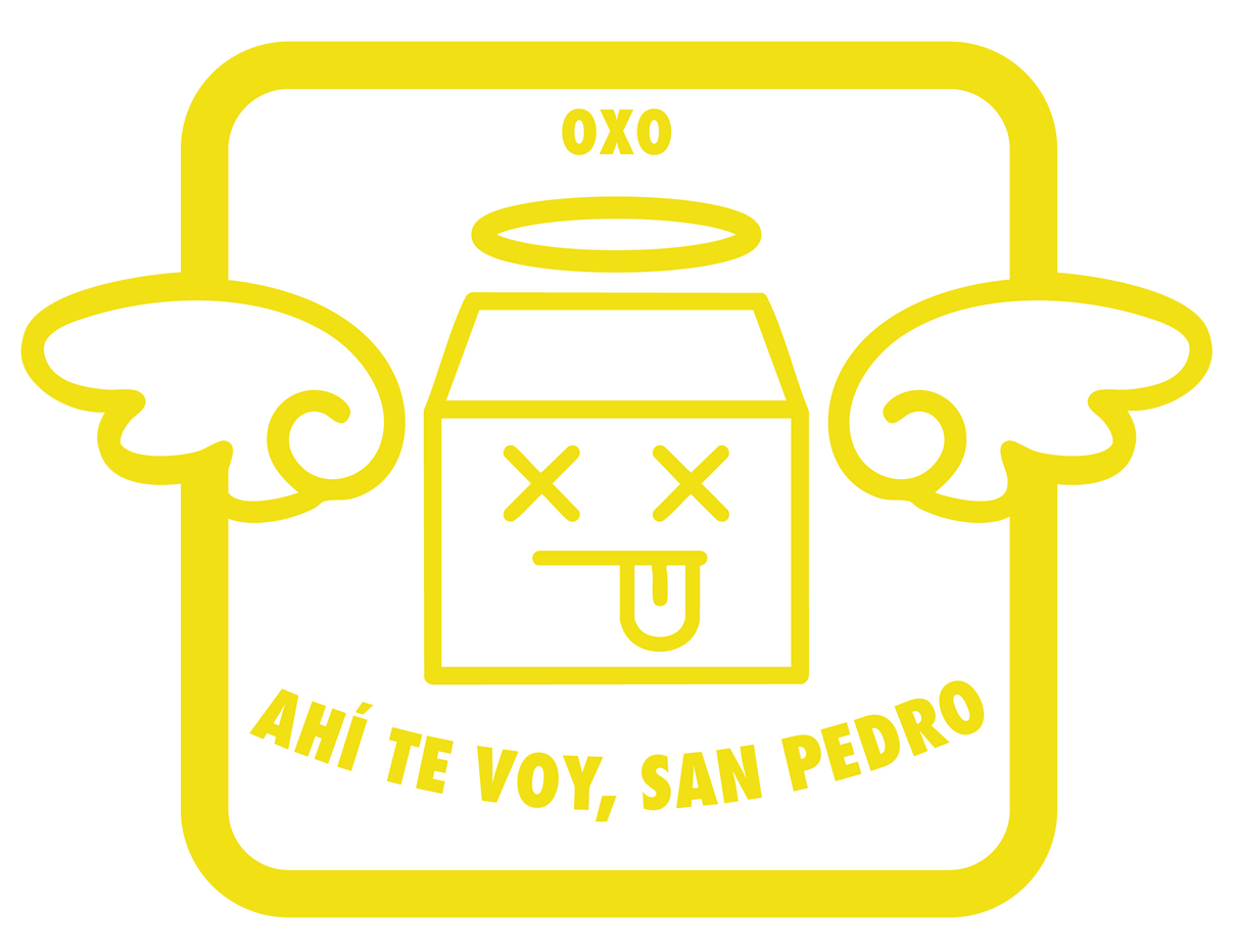 PARCHE 3D - AHÍ TE VOY OXO DESIGN