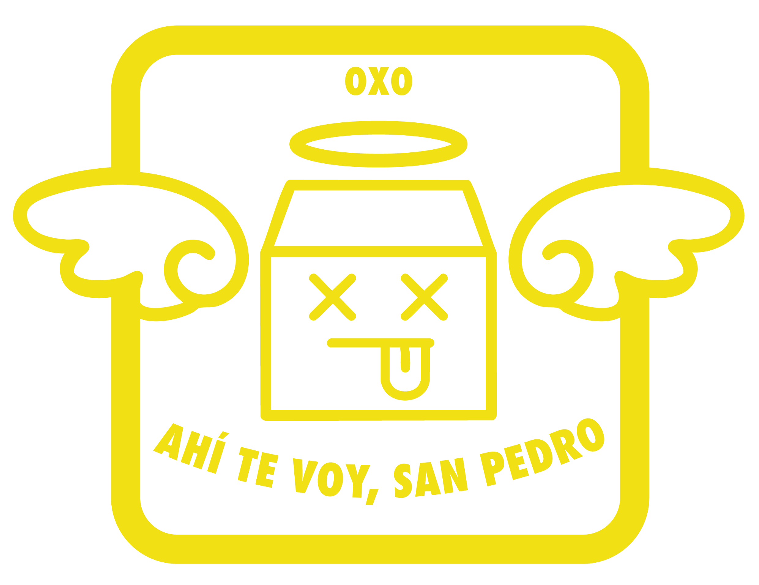 PARCHE 3D - AHÍ TE VOY