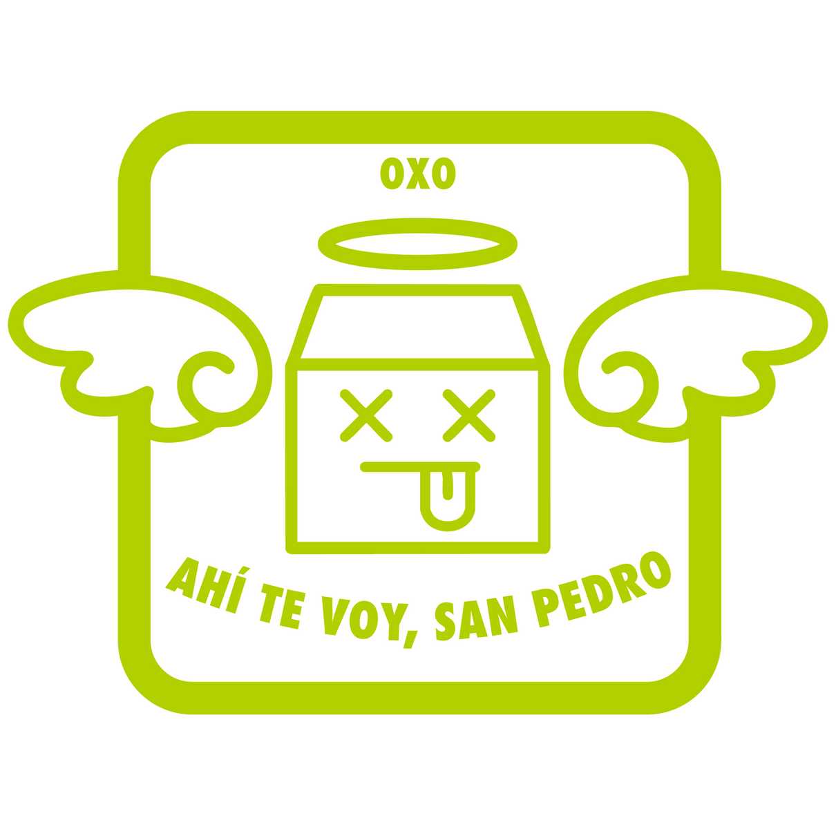 PARCHE 3D - AHÍ TE VOY