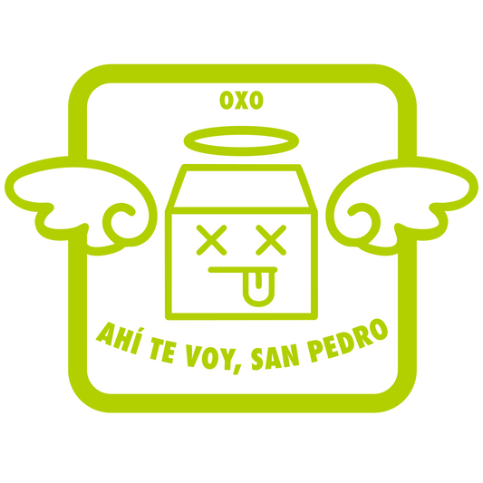 PARCHE 3D - AHÍ TE VOY